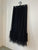 2404220 VE Pleated Tulle Skirt - Black