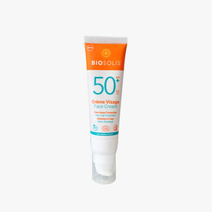 BI02 BIOSOLIS Face Cream  SPF50 有機防曬面霜 SPF50 [50ml]
