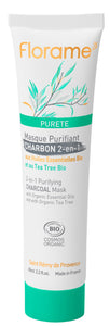 FL052 FLORAME 2-in-1 Purifying Charcoal Mask  有機二合一松木炭面膜 [65ml]