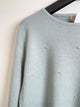 2309151 CH Colour Beads Sweater - GREEN