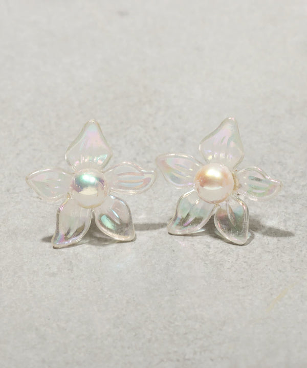 JMG250066 CO Flower Earrings