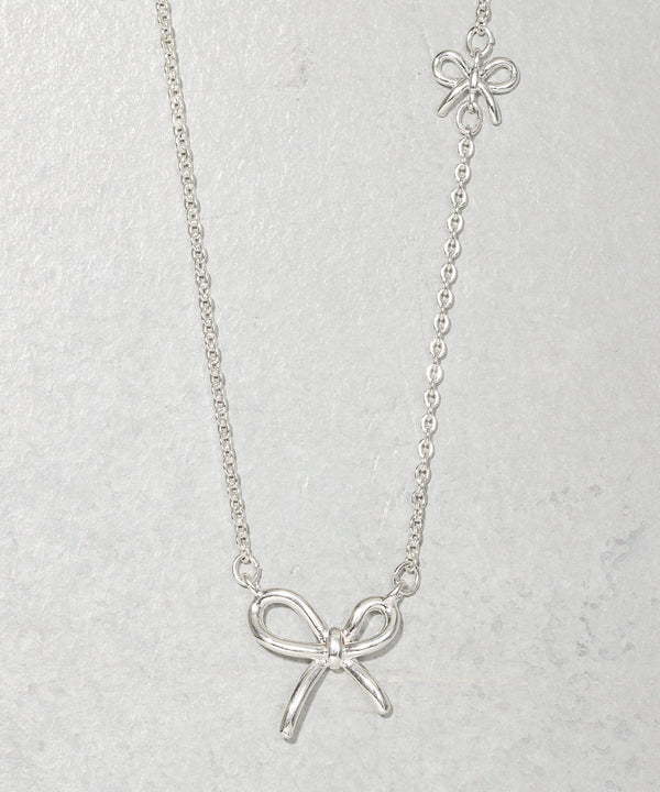 JMG250010 CO Ribbon Short Necklace