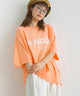 2306097 LUP Words loose Top - ORANGE