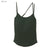 2308052 RC 3-Strap Ribbed Camisole - BLACK
