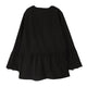 2310087 MAI Embroidered Cuff Cardigan - BLACK