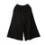 2310086 MAI Floral Ruffle Wide Pants - BLACK