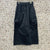2310033 KK Plain Cargo Skirt - BLACK