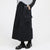 2310033 KK Plain Cargo Skirt - BLACK