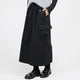2310033 KK Plain Cargo Skirt - BLACK