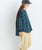 2310111 LUP Flannel Check Shirt - BLACK