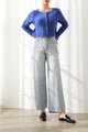 2403012 High Waisted Twist Jeans