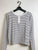 2309145 FF Henry Neck Border Tee - WHITE