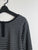 2309145 FF Henry Neck Border Tee - BLACK