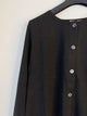 2309112 LW Basic Cardigan - BLACK