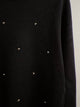 2309151 CH Colour Beads Sweater - BLACK