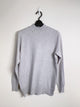 2309146 CH Beads Neck Sweater - GREY