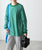 2310043 FY Bi-Colour Rib Border Top - GREEN