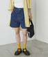 2311003 FO Denim Shorts