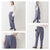 2310076 OM Satin Stretch Tapered Pants