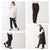 2310076 OM Satin Stretch Tapered Pants