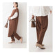 2310076 OM Satin Stretch Tapered Pants