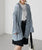 2310039 FY 2Way Oversize Knit Cardigan - BLUE