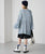 2310039 FY 2Way Oversize Knit Cardigan - BLUE