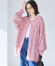 2311002 CH 2 Way Oversized Cardigan - RED