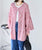 2311002 CH 2 Way Oversized Cardigan - RED