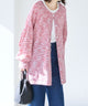 2311002 CH 2 Way Oversized Cardigan - RED