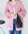 2311002 CH 2 Way Oversized Cardigan - RED