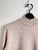 2309146 CH Beads Neck Sweater - BEIGE