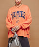 2310054 DIS Logo With Tiger Pullover -ORANGE