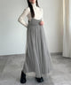 2311009 FO Velor Volume Tulle OP - GREY