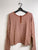 2309145 FF Henry Neck Border Tee - BROWN