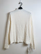 2309143 FF Crinkled Tee - WHITE