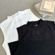 2308044 NON Lace Up Tank Top - BLACK