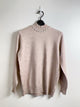 2309146 CH Beads Neck Sweater - BEIGE