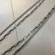 2307080 NON Chain Pearl Triple Necklace