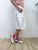 2309059 KR Double Pockets Skirt - WHITE