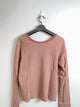 2309145 FF Henry Neck Border Tee - BROWN