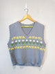 2401134 FO Flower Knit Vest