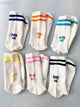 KRS03 Double Stripes Happy Socks