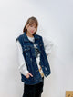 2310064 GL Vintage Denim Vest - NAVY