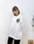 2310067 GL Checked Emb. Logo Pullover - WHITE