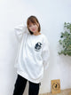 2310067 GL Checked Emb. Logo Pullover - WHITE