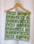 2403020 Wording Towel - Green