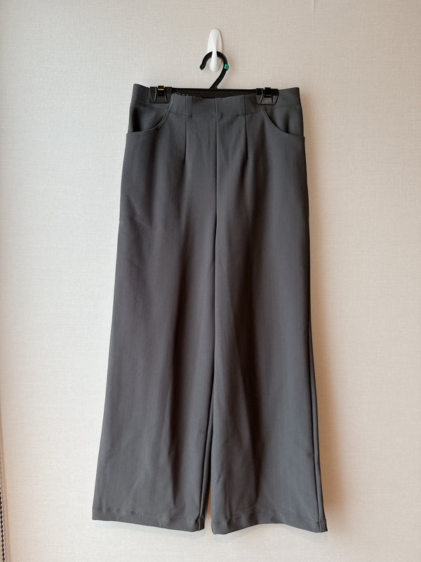 2509206 SEL Straight Leg Pants (MIJ) - Charcoal