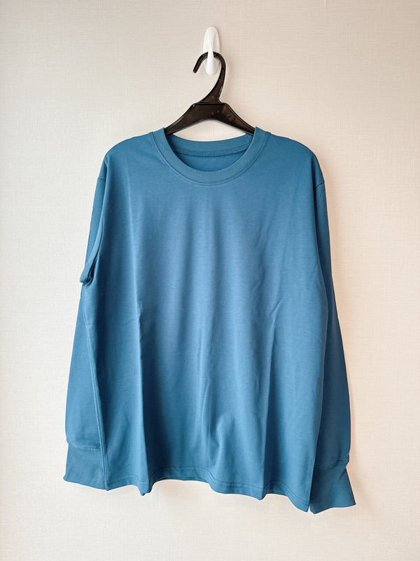 2509087 MMO Crew Neck Long-sleeve Tee - Blue