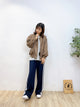 2310098 MY Stadium Jacket - MOCHA